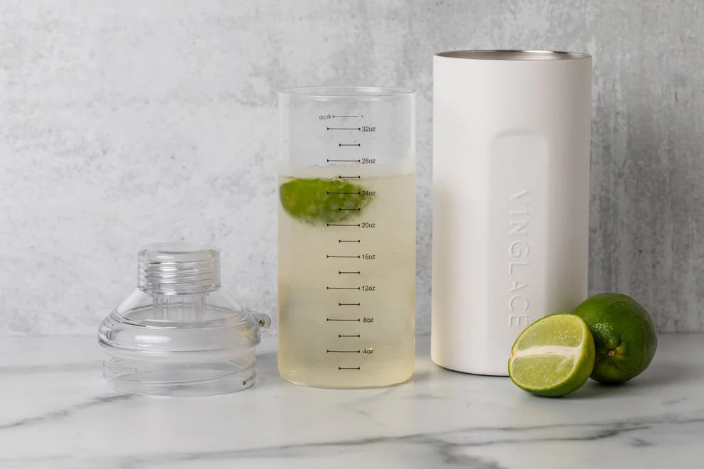 Vinglacé Wine Chiller Leak Proof Lid Converter with Glass Insert