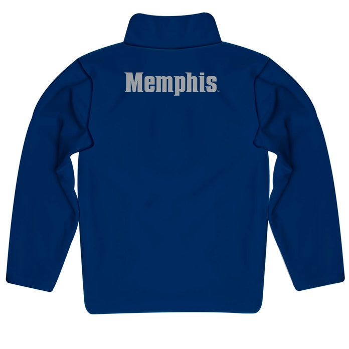 Memphis Tigers Logo & Mascot Womens Quarter Zip Pullover