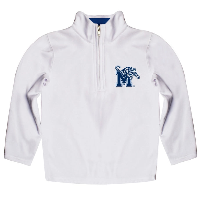 Memphis Tigers Logo & Mascot Womens Quarter Zip Pullover