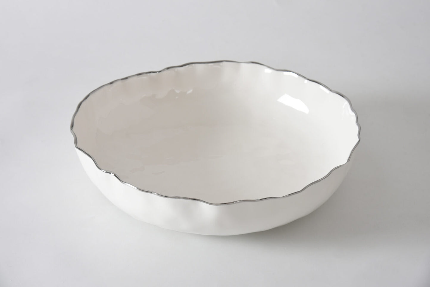 Pampa Bay Portofino Plata Extra Large Shallow Bowl