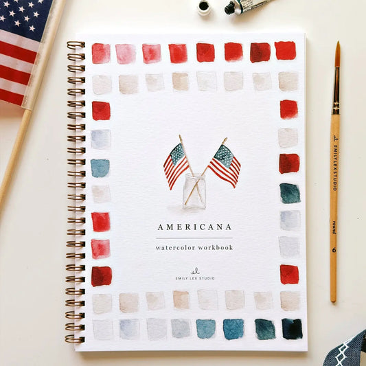Americana Watercolor Workbook
