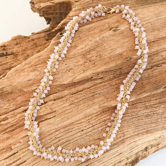 Medium Cluster Rosary Necklace
