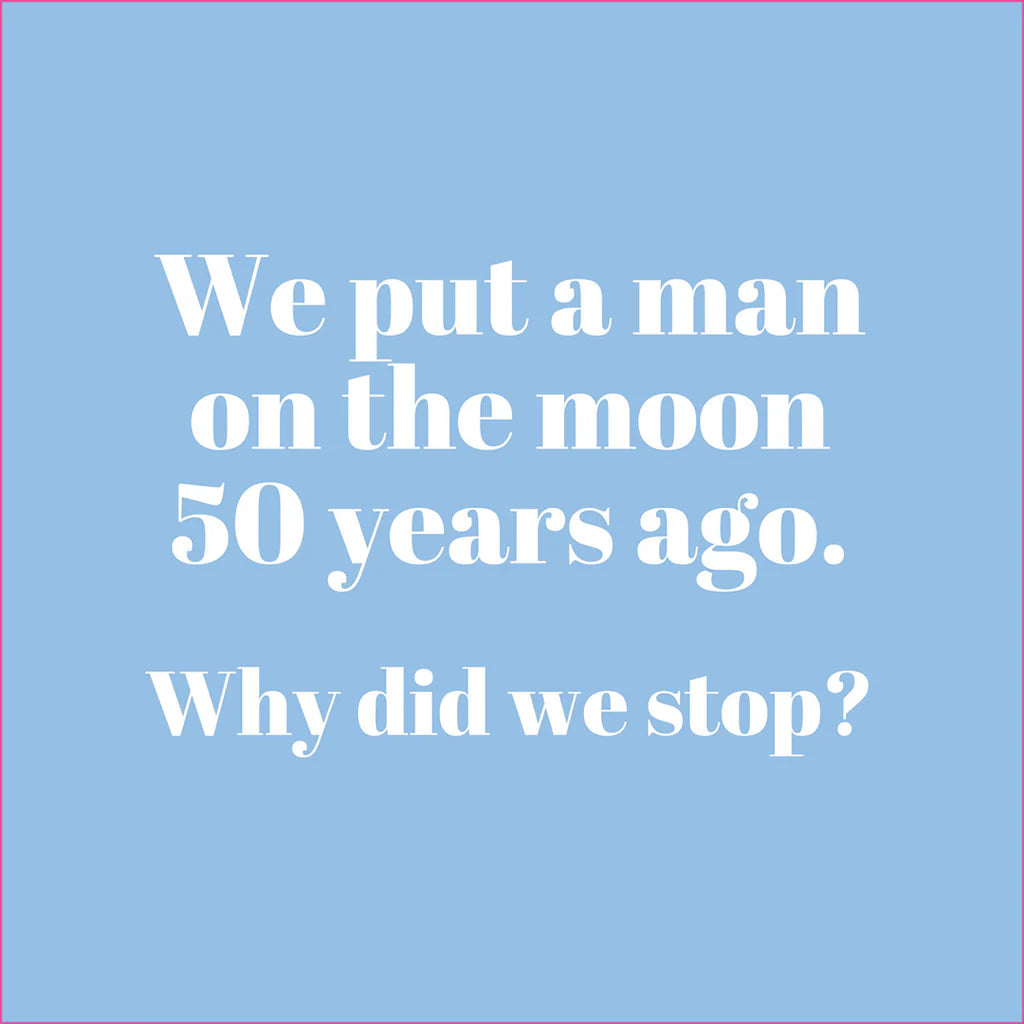 We Put a Man on the Moon Cocktail Napkins