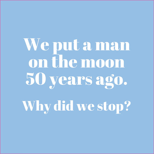 We Put a Man on the Moon Cocktail Napkins