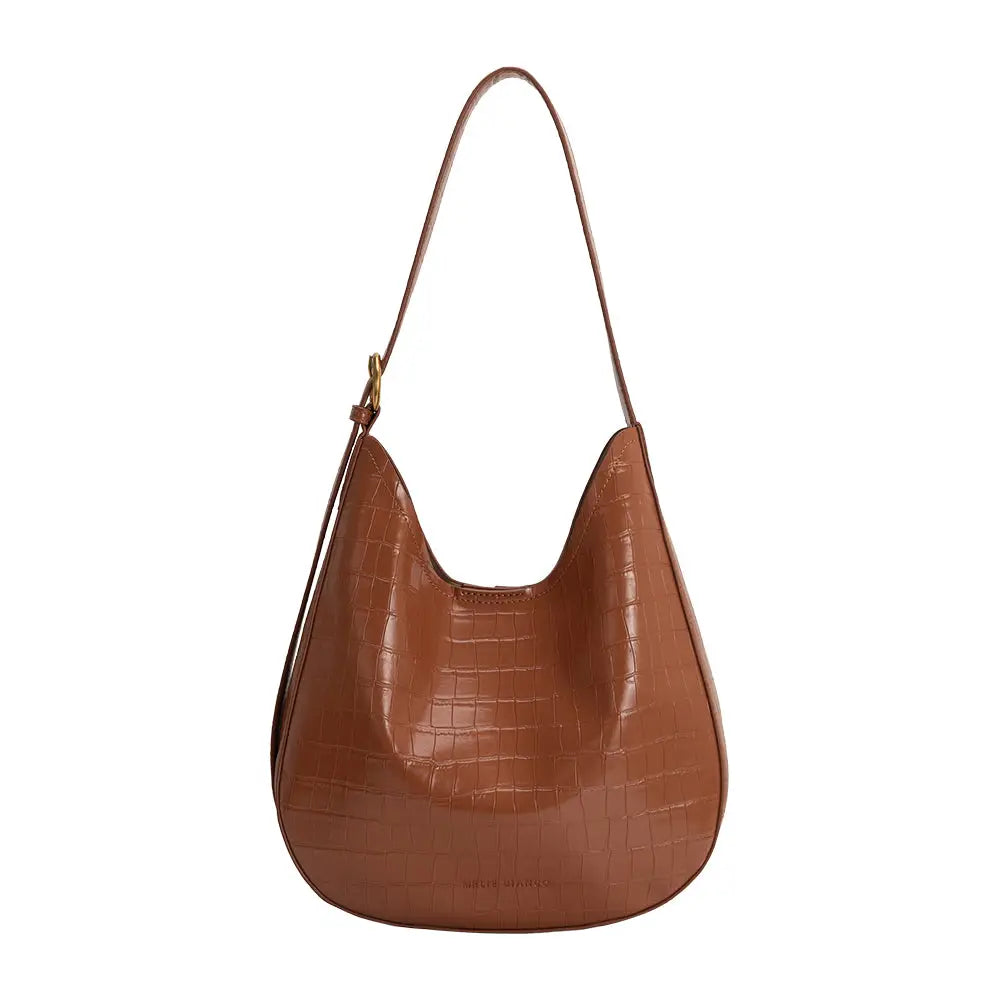Stefanie Camel Shoulder Bag