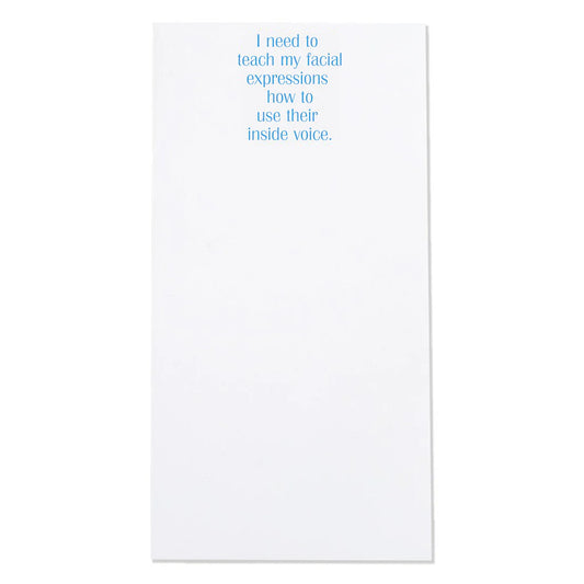 Inside Voice Magnetic Notepad