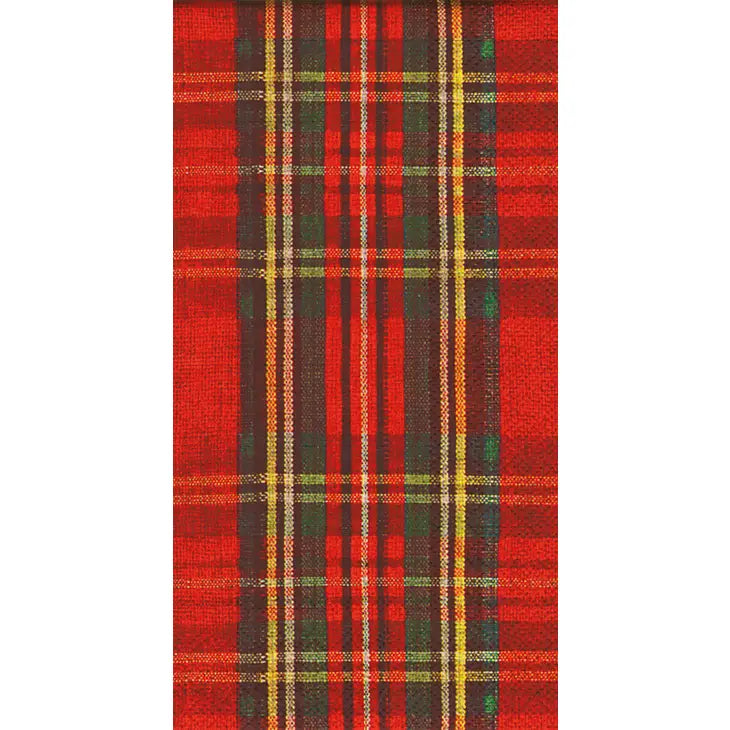 Classic Check Christmas Guest Towel Napkins