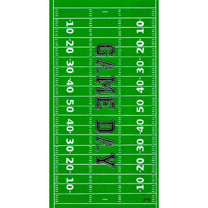 Game Day Football Field Paper Guest Towel Napkins