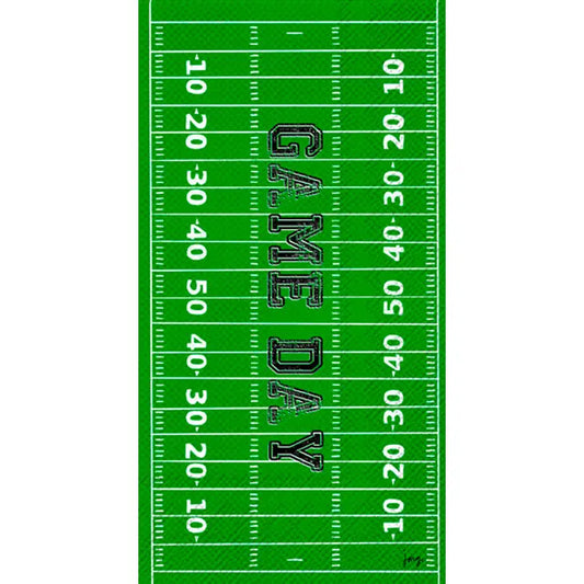 Game Day Football Field Paper Guest Towel Napkins