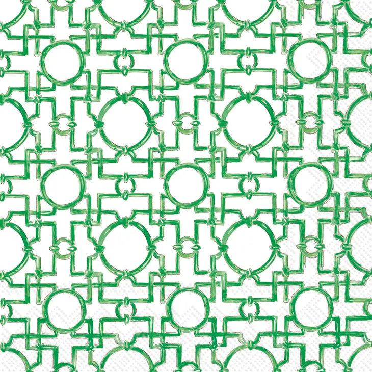 Green Aiko Paper Lunch Napkins